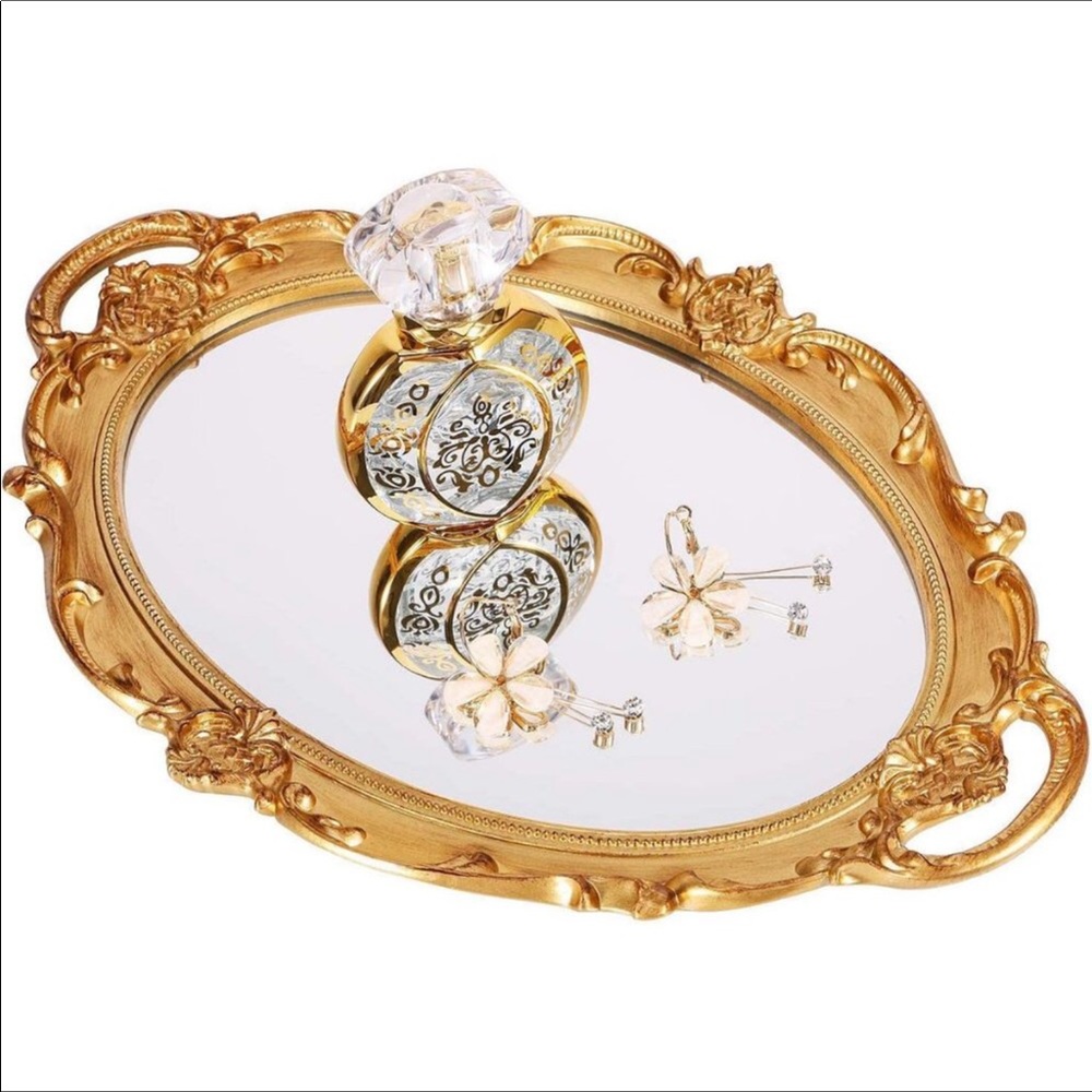 Vintage Makeup Mirroɾ with 3X Magnification